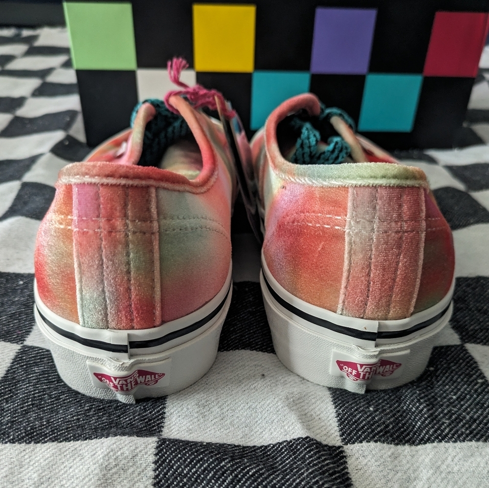 Vans Authentic 44 D Multicolor Felt Women 10.5 Irene Is Good Release 10/28/2022 - Picture 8 of 11